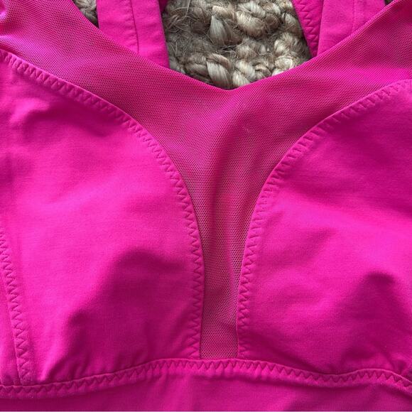 Lululemon Oxygen Bra & Pace Rival Skirt 13” Set – Hot Pink – Size 6 - Picture 5 of 16